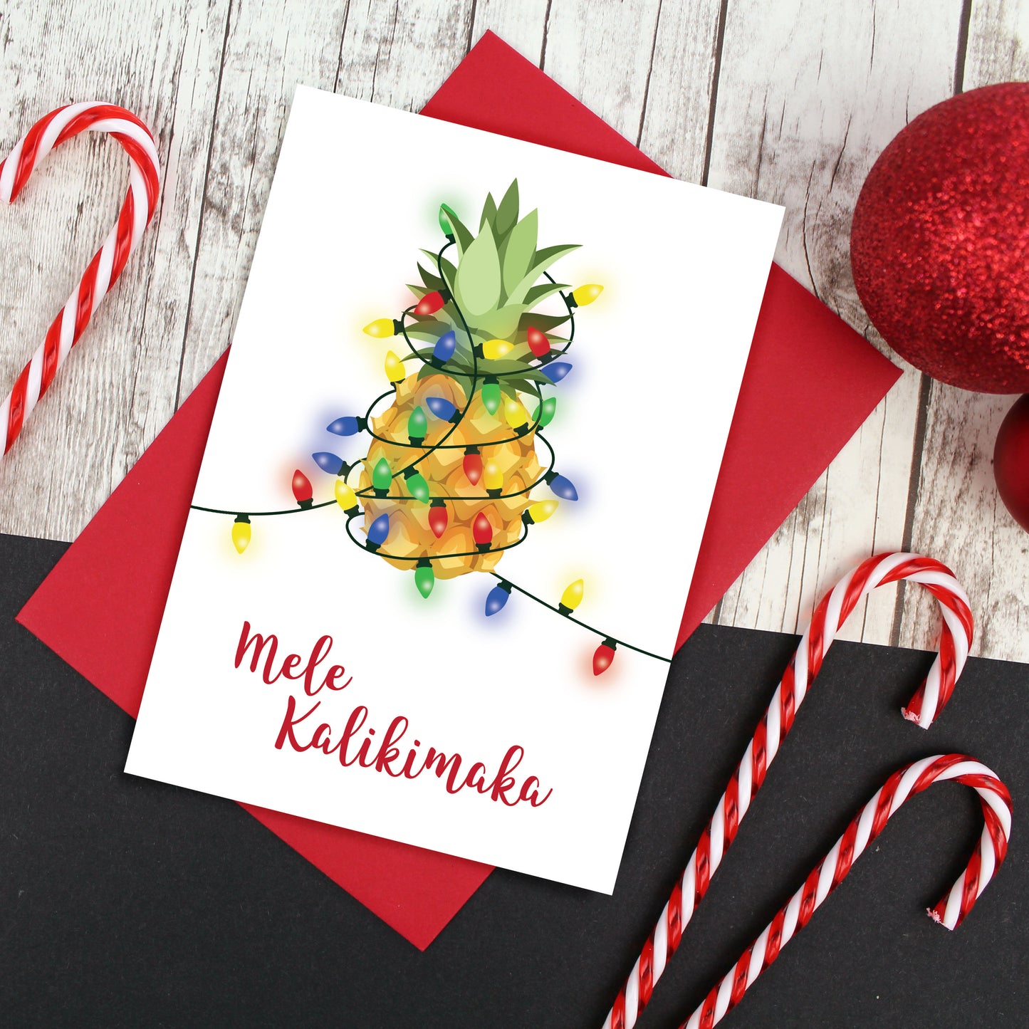 Mele Kalikimaka card