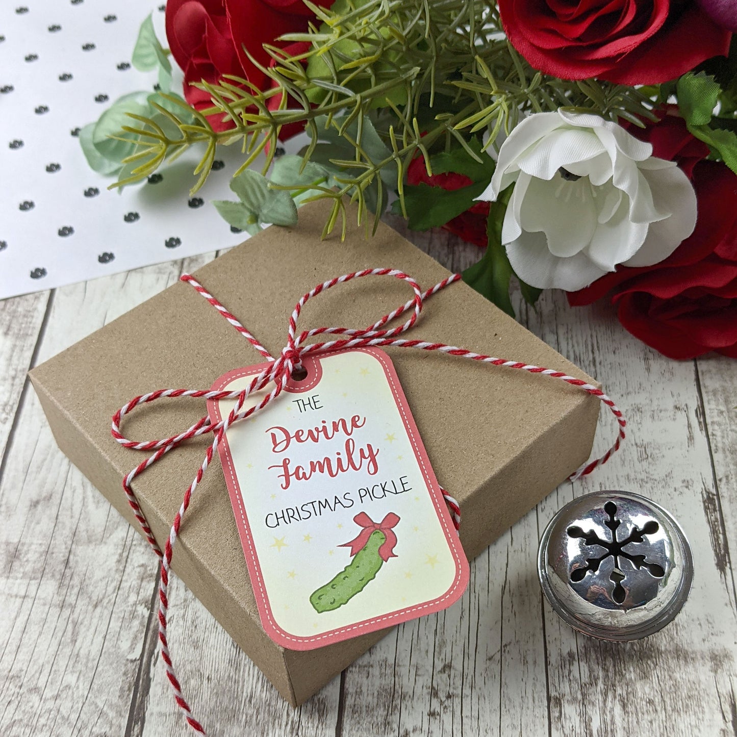 Christmas Pickle, Personalised Christmas Tree Decoration, The Christmas Pickle Tradition