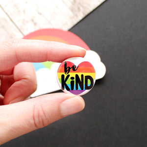 Be kind mini badge