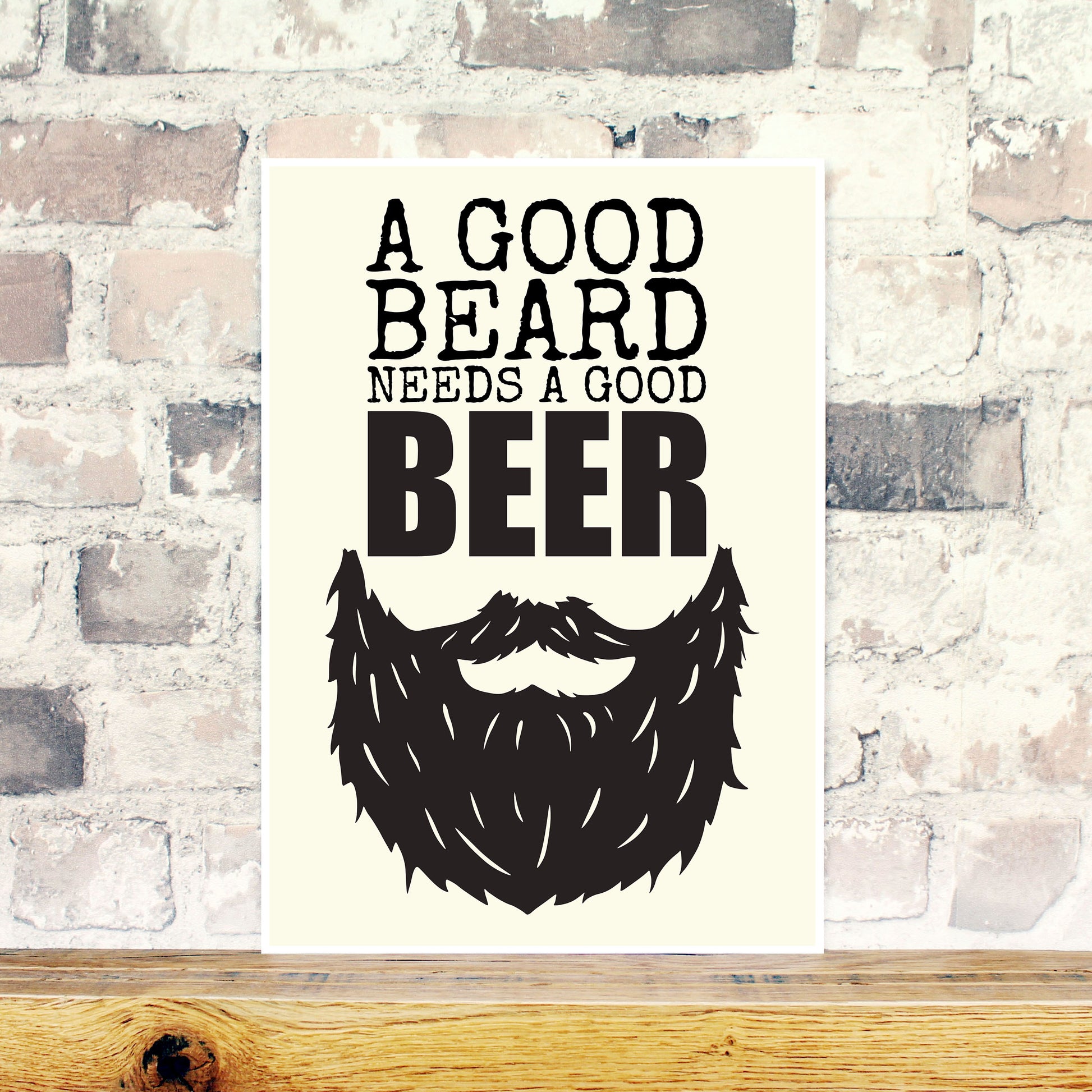 Beard print