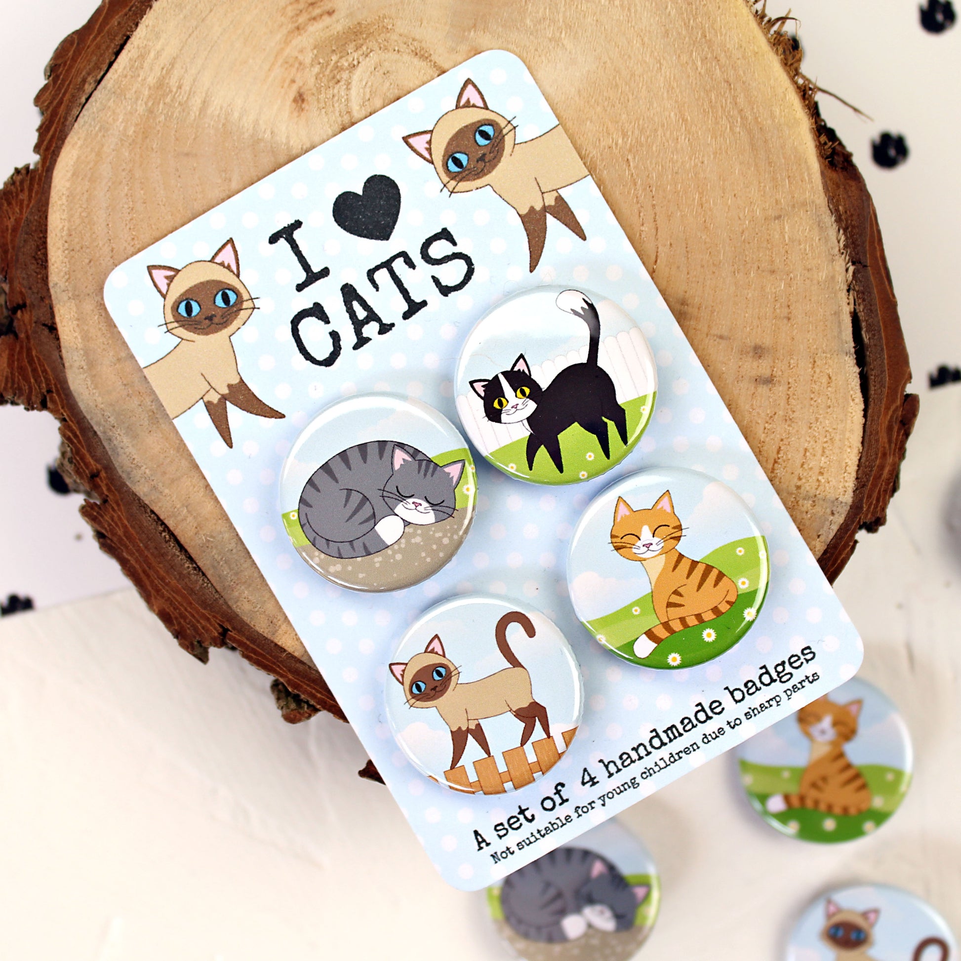 Cat Badges