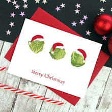 Load image into Gallery viewer, Merry Christmas Sprouts Card