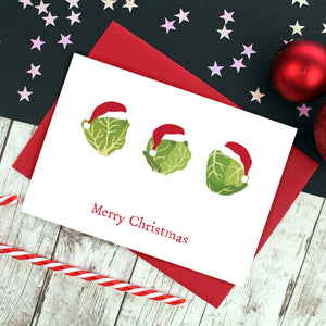 Merry Christmas Sprouts Card