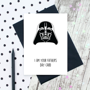 Darth Vader I am You Father's Day Card