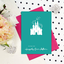 Load image into Gallery viewer, Happily ever after wedding card