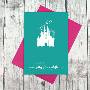 And they lived happily ever after card