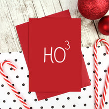 Load image into Gallery viewer, Ho Ho Ho Christmas card