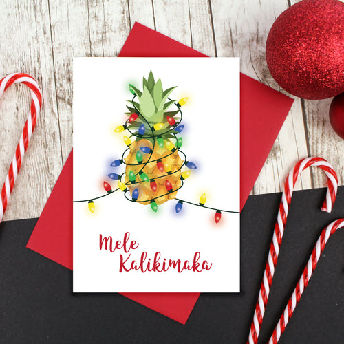 Mele Kalikimaka Christmas Card