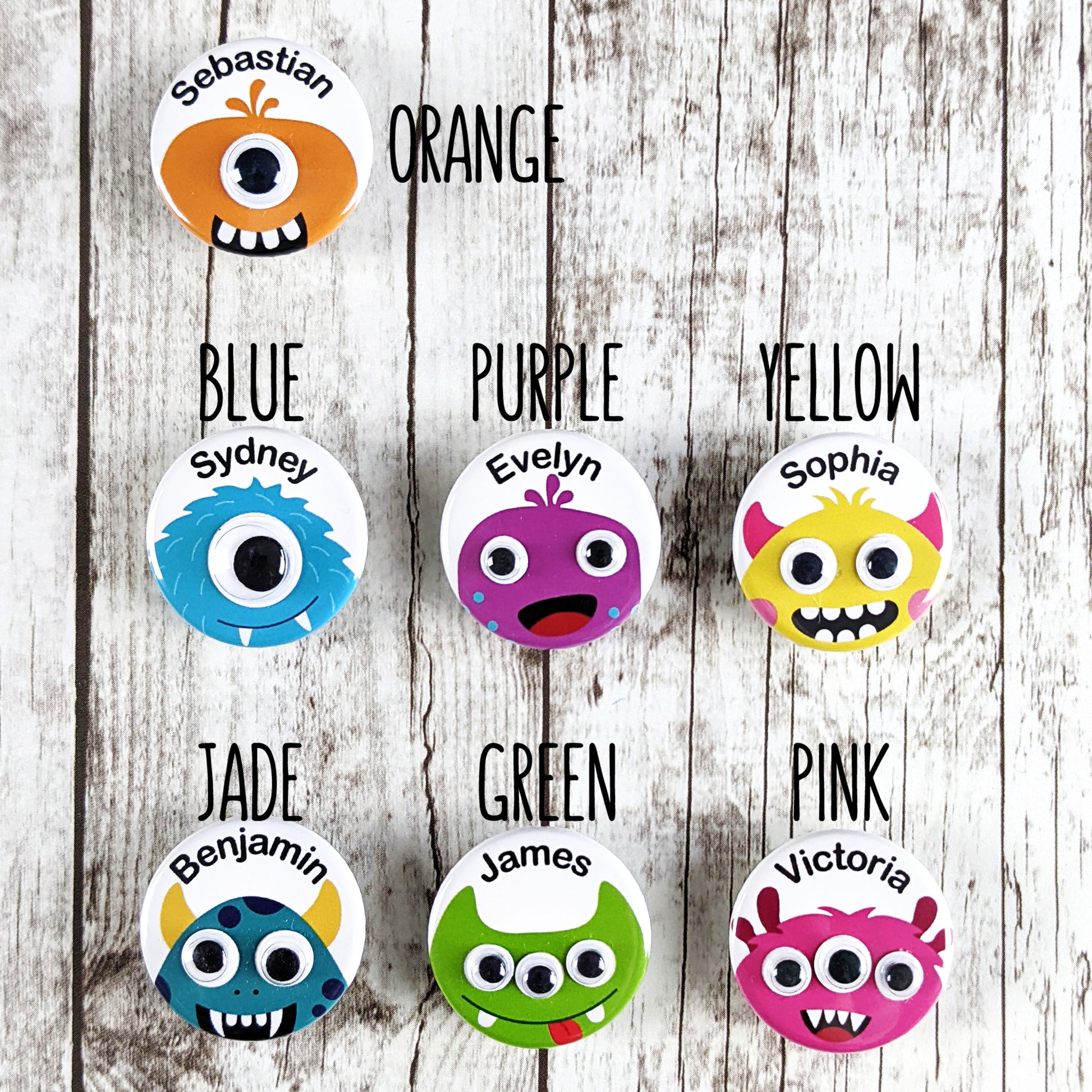 Choice of little monster colour