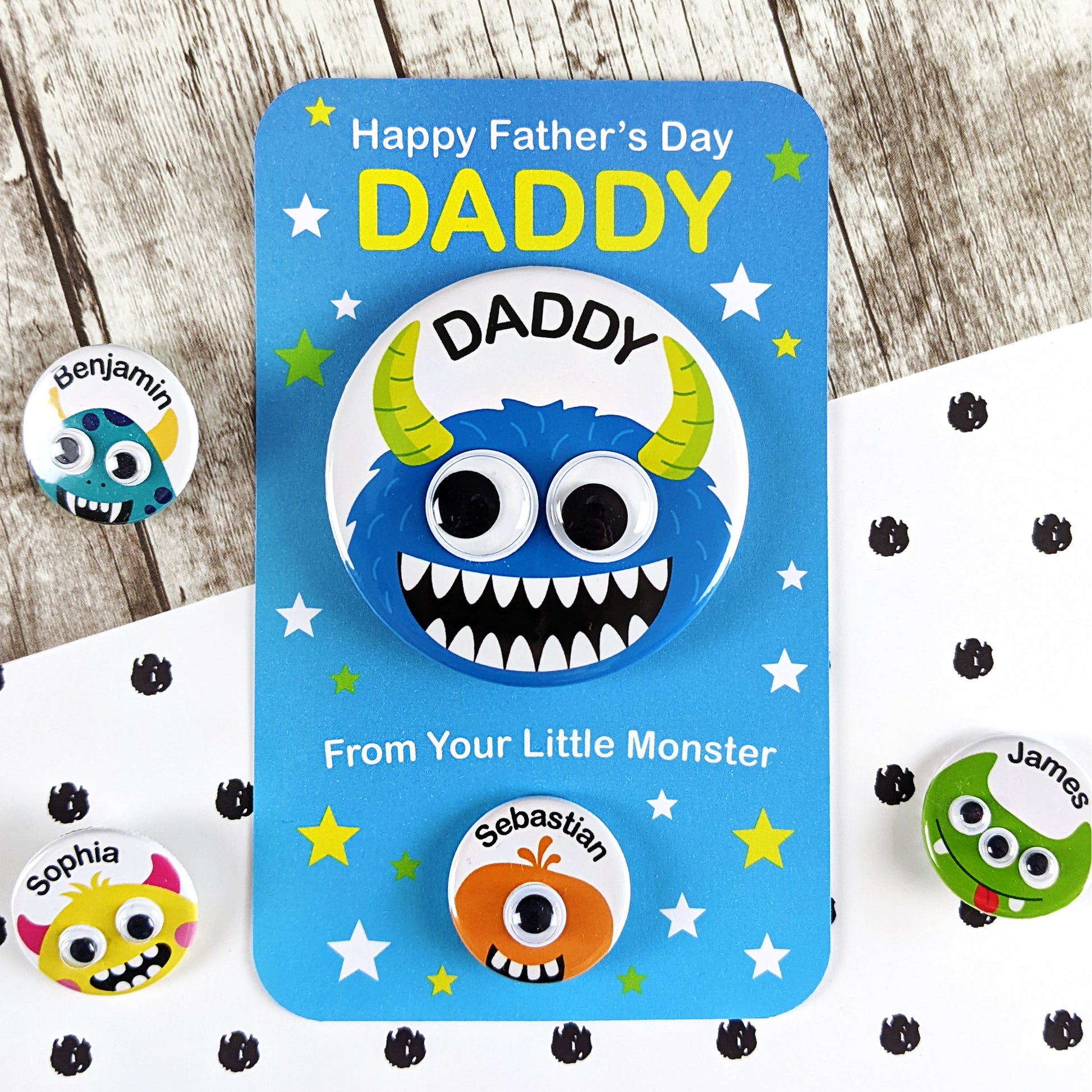 Daddy Monster and his Little Monsters