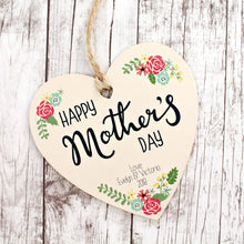Load image into Gallery viewer, Happy Mother&#39;s Day heart