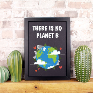 There is no planet B print