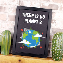 Load image into Gallery viewer, There is no planet B earth day print