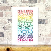 Load image into Gallery viewer, Inspirational nursery print