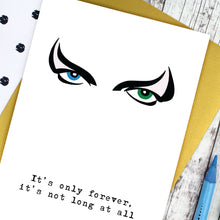 Load image into Gallery viewer, Close up of Jareth&#39;s eyes illustration