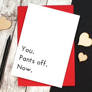 Rude Valentine's Day card