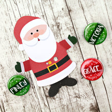 Load image into Gallery viewer, Santa with the badges