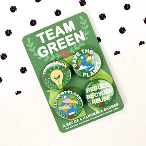 Environmental badge set