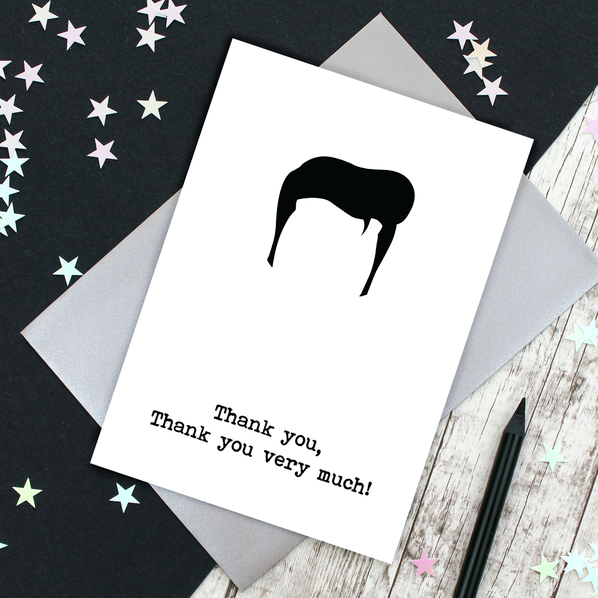 Thank you very much Elvis card