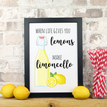 Load image into Gallery viewer, When life gives you lemons make limoncello