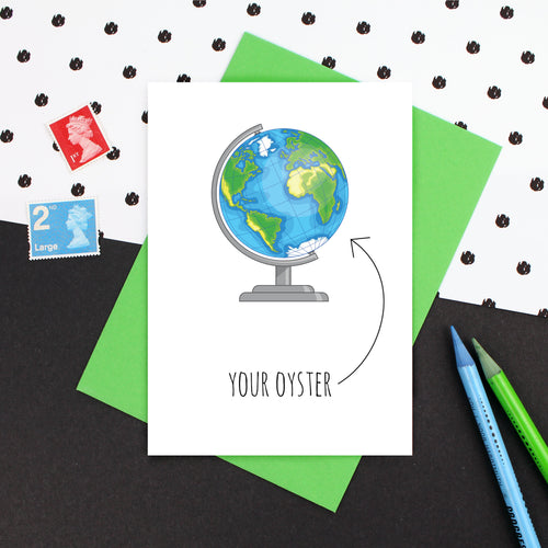 World is your oyster card