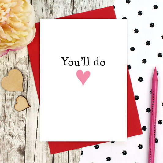 You'll do card