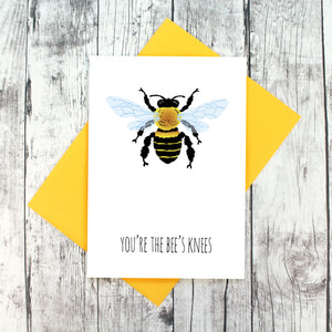 You're the bee's knees card