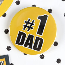 Load image into Gallery viewer, #1 Dad Badge