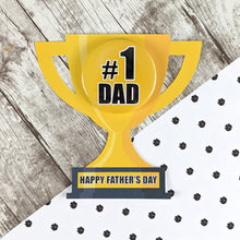 Load image into Gallery viewer, Happy Father&#39;s Day Badge