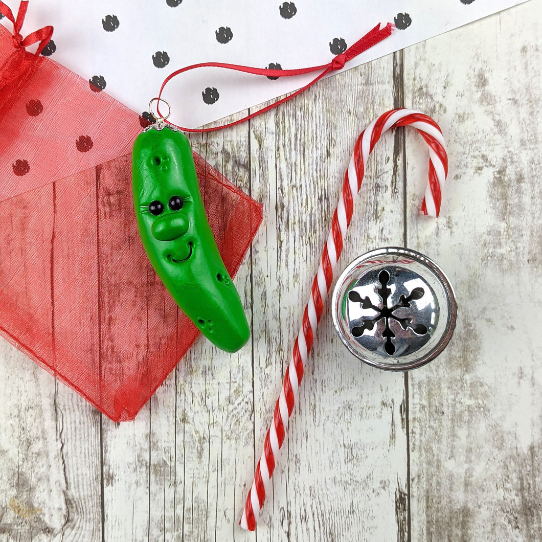 Christmas Pickle, Personalised Christmas Tree Decoration, The Christmas Pickle Tradition